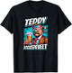 Teddy Boozedevelt Theodore Men Women 4th Of July Roosevelt T-Shirt - T-Shirt | Black