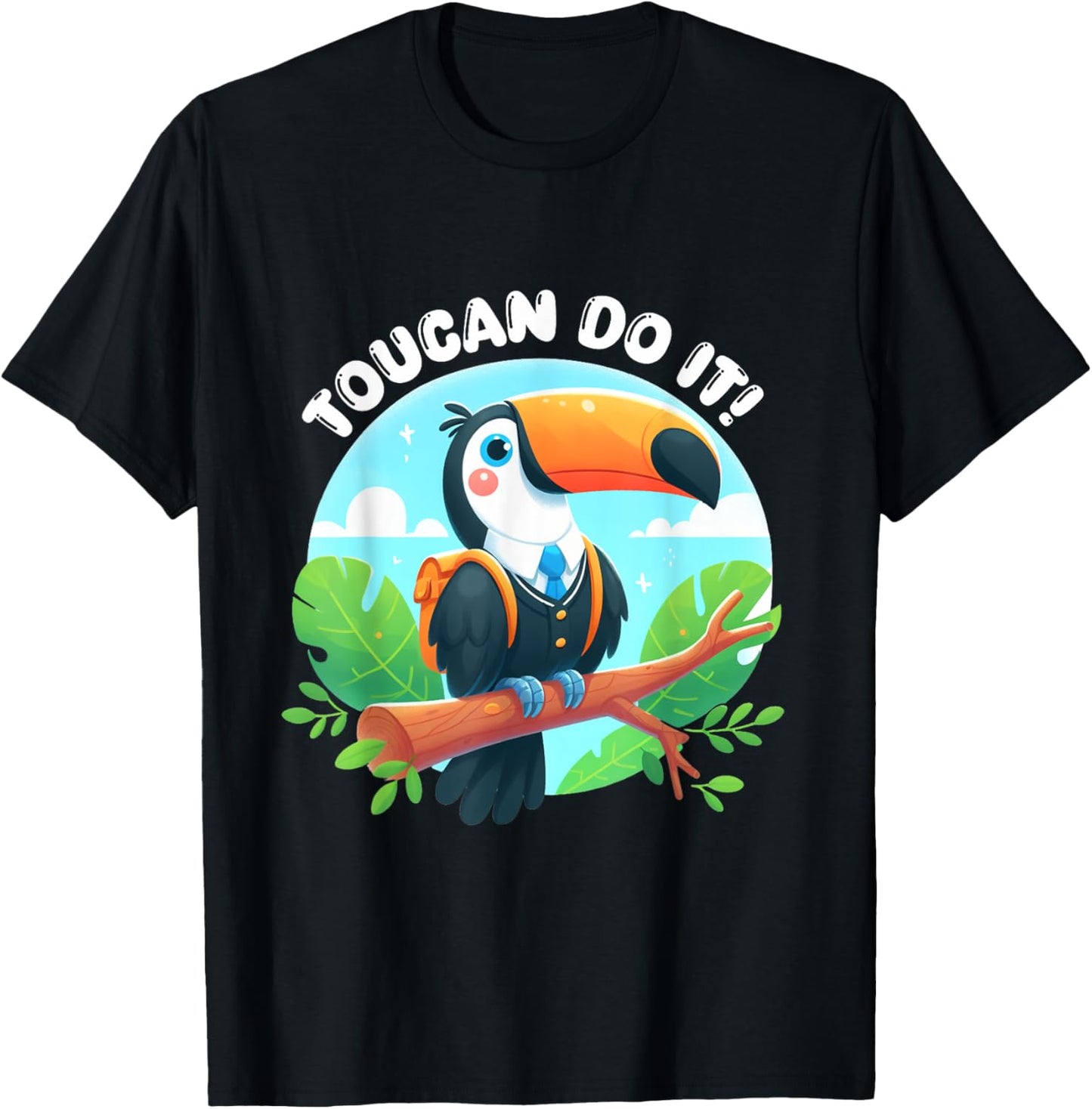 Toucan Dot It Cute Toucan Bird Test Day Test Teacher Student T-Shirt - T-Shirt | Black