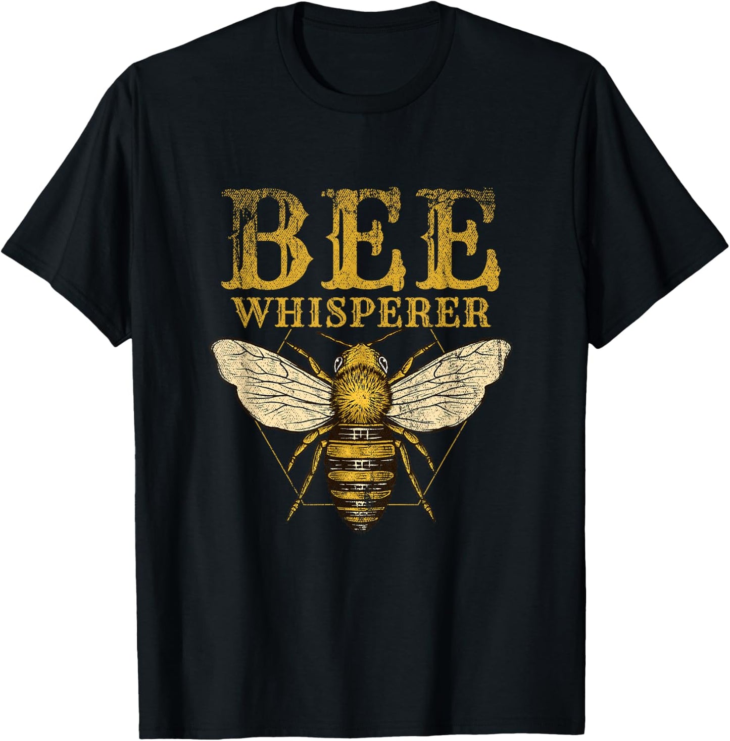 Honey Honeycomb Bee Hive Bumblebees Beekeeper T-Shirt - T-Shirt | Black