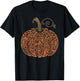 Vintage Pumpkin Women's Autumn Fall Thanksgiving Halloween T-Shirt - T-Shirt | Black