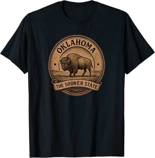 Oklahoma Bison T-Shirt - T-Shirt | Black
