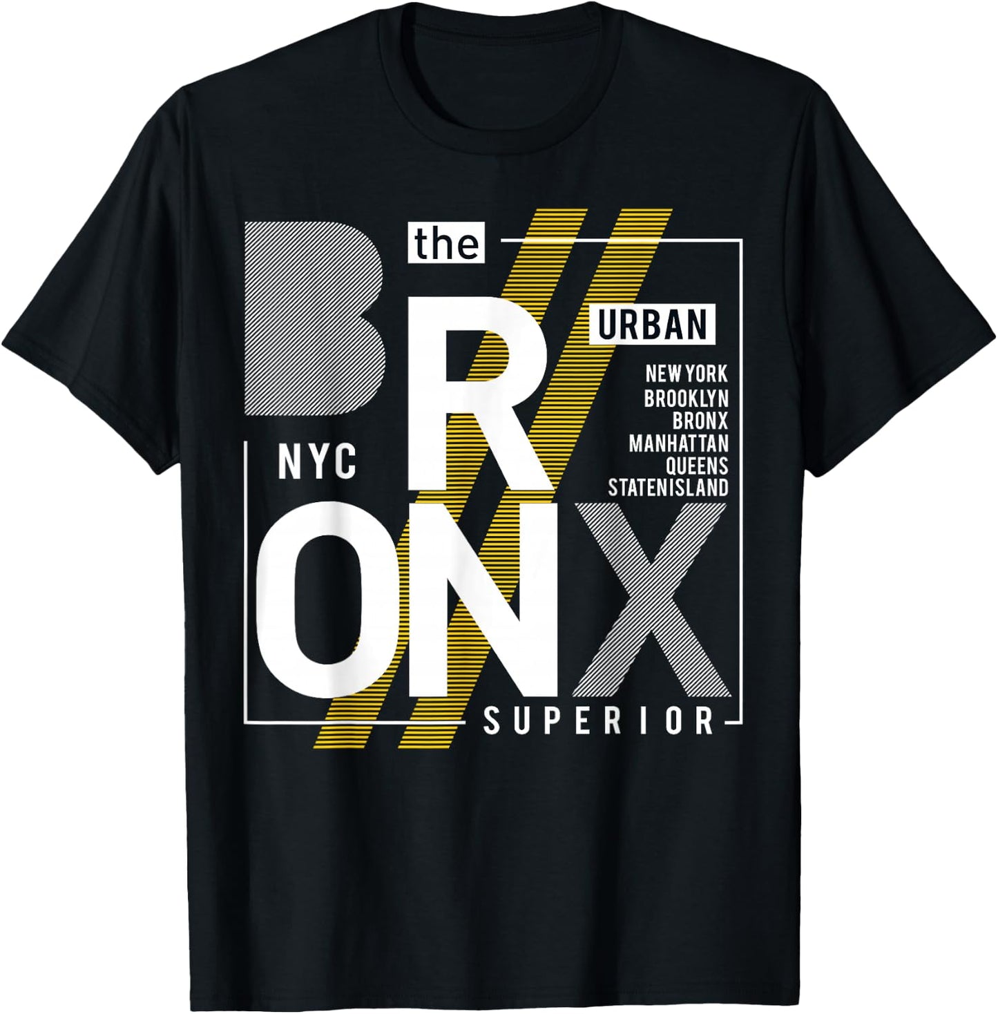The Bronx shirts, I Love Bronx, The Bronx New York City T-Shirt - T-Shirt | Black