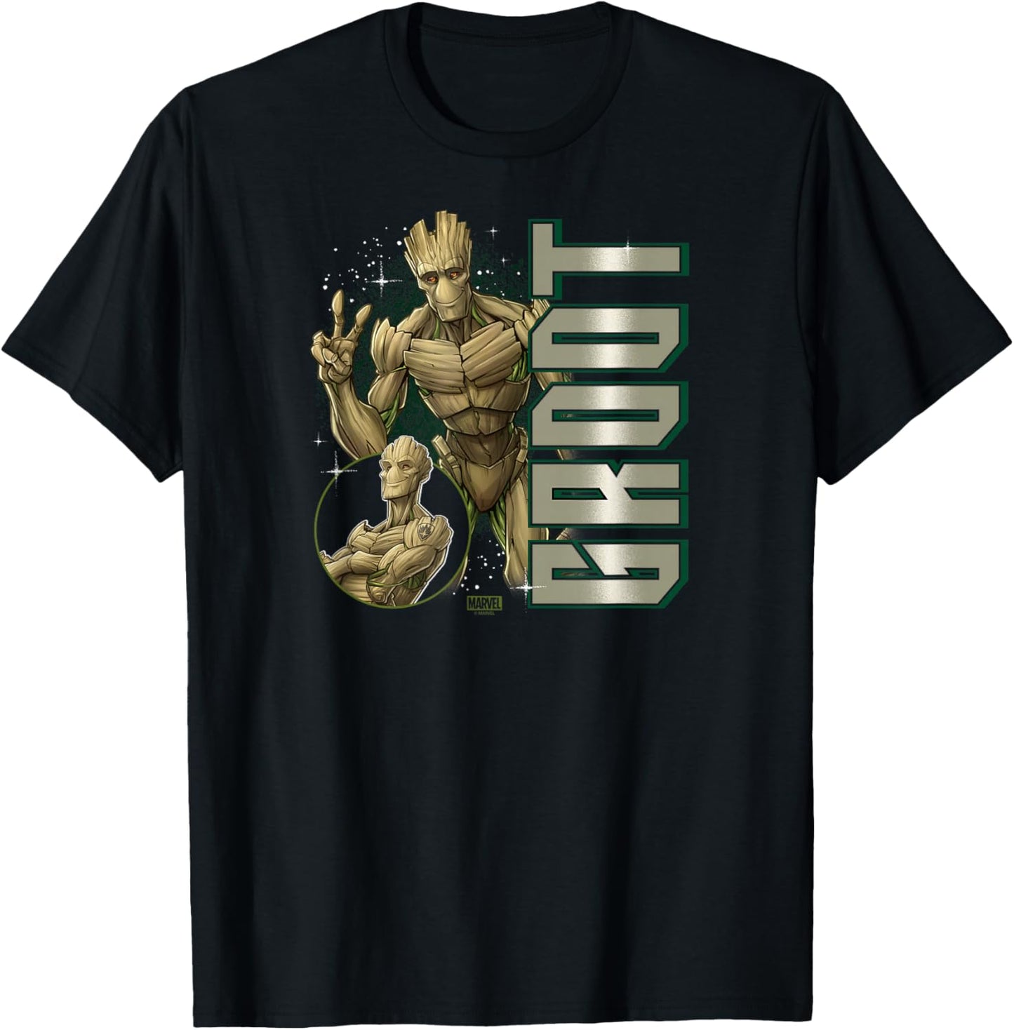 Guardians of The Galaxy - Groot Bootleg T-Shirt - T-Shirt | Black