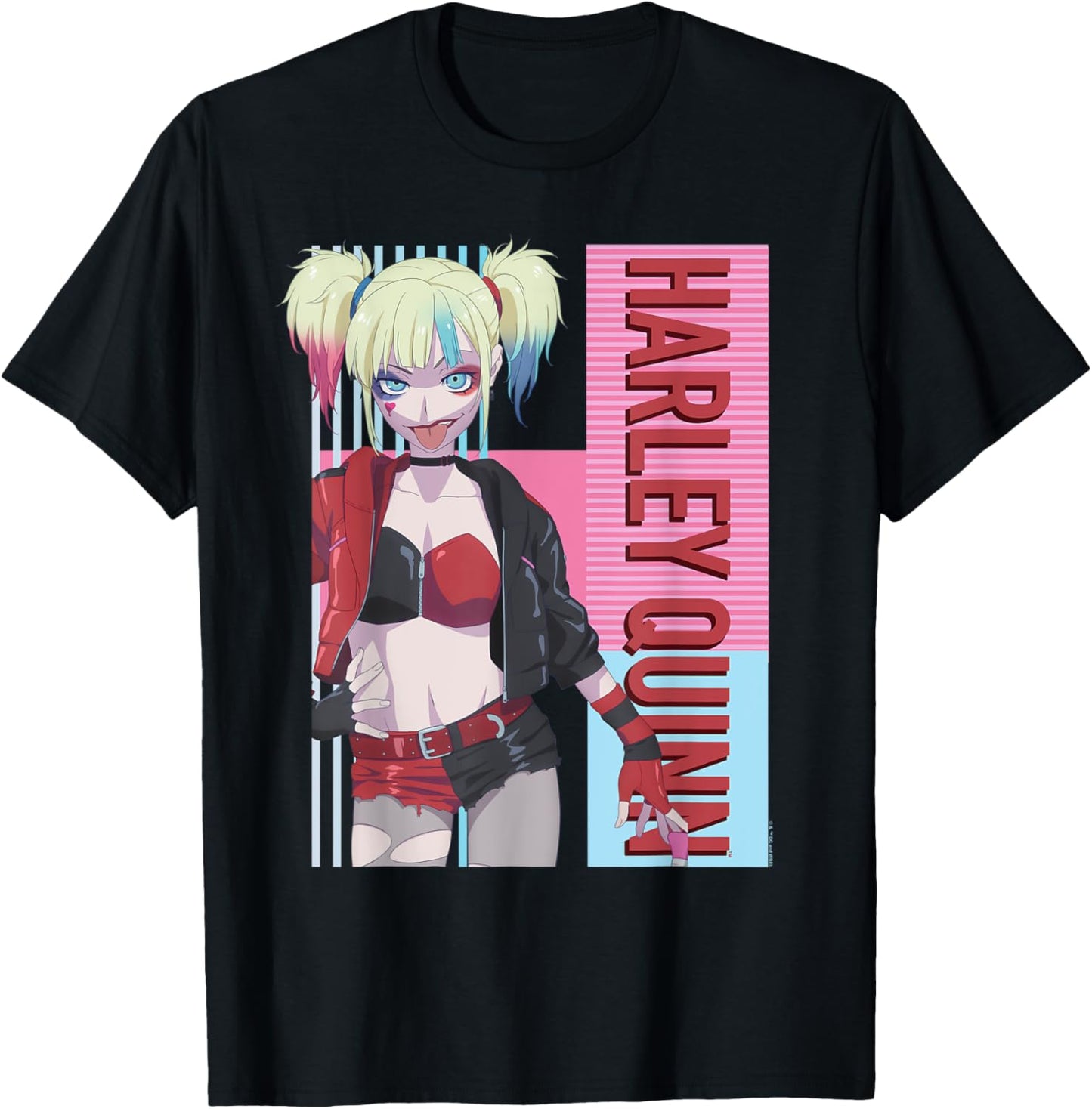 Suicide Squad Isekai Harley Quinn T-Shirt - T-Shirt | Black