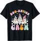 Retro Boo-Havior Crew Behavior Analyst Halloween RBT T-Shirt - T-Shirt | Black
