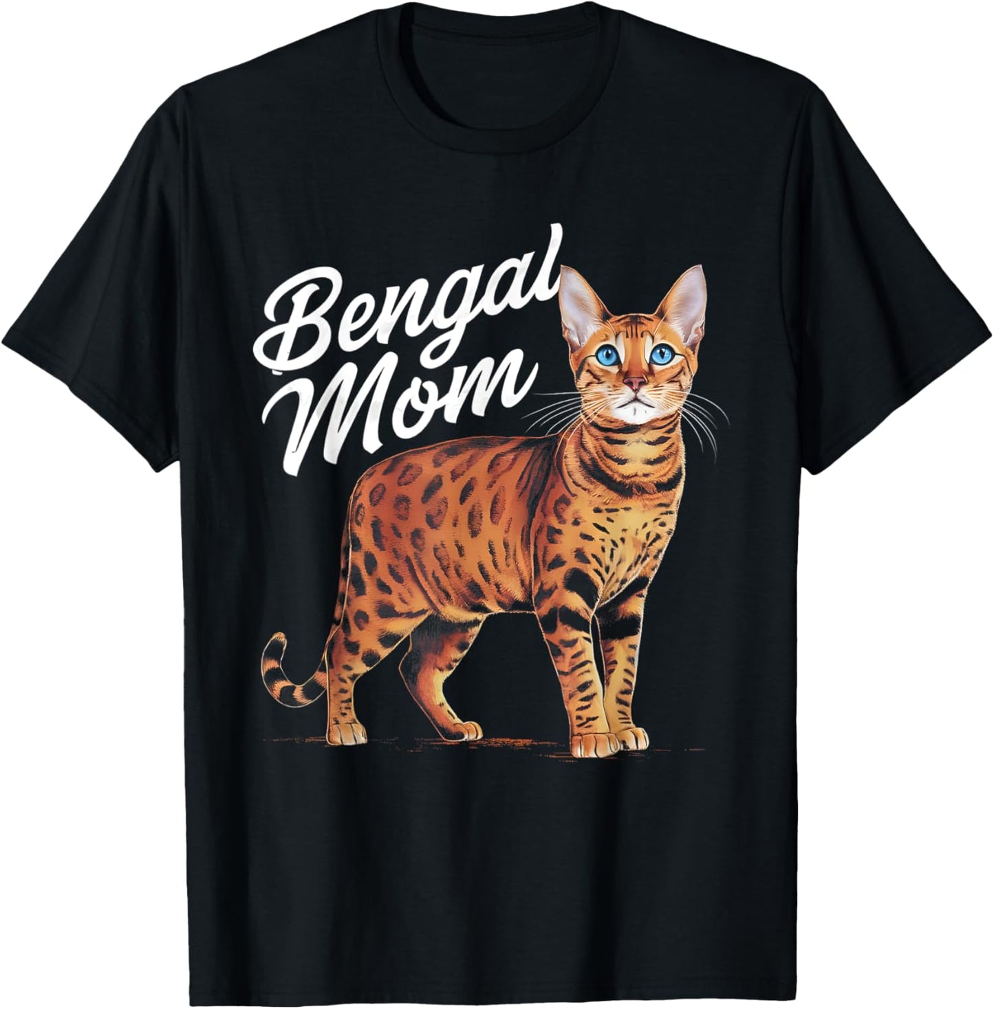 Bengal Mom T-Shirt - T-Shirt | Black