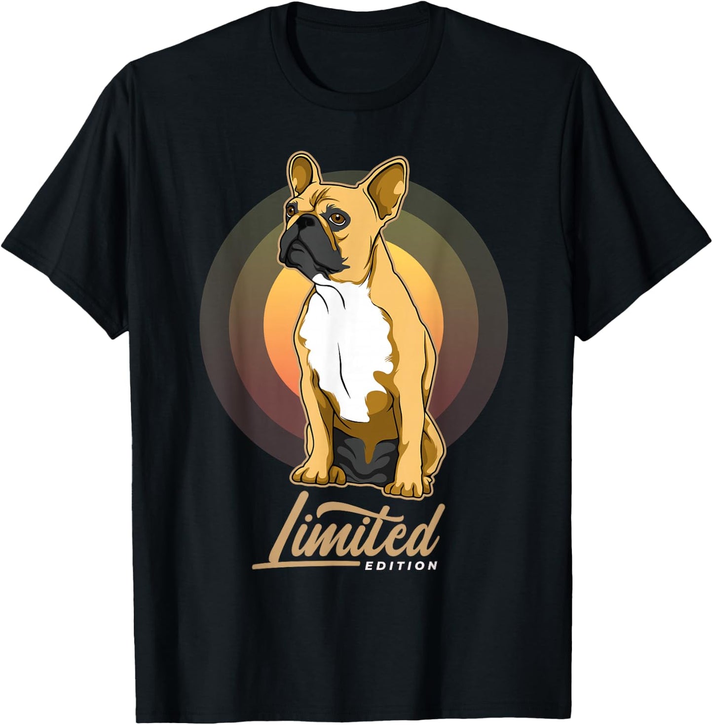 French Bulldog Frenchie Dog T-Shirt - T-Shirt | Black