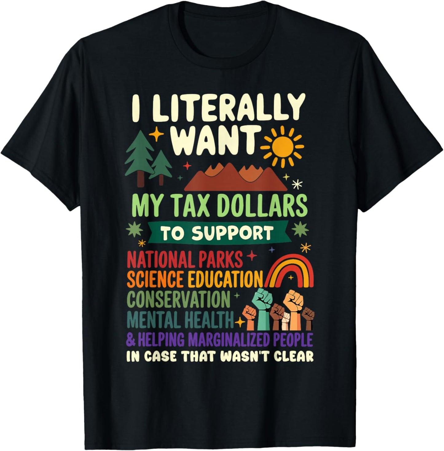 National Parks T-Shirt - T-Shirt | Black