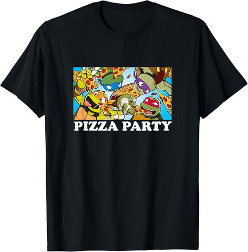 Teenage Mutant Ninja Turtles Pizza Party Vintage Group Panel