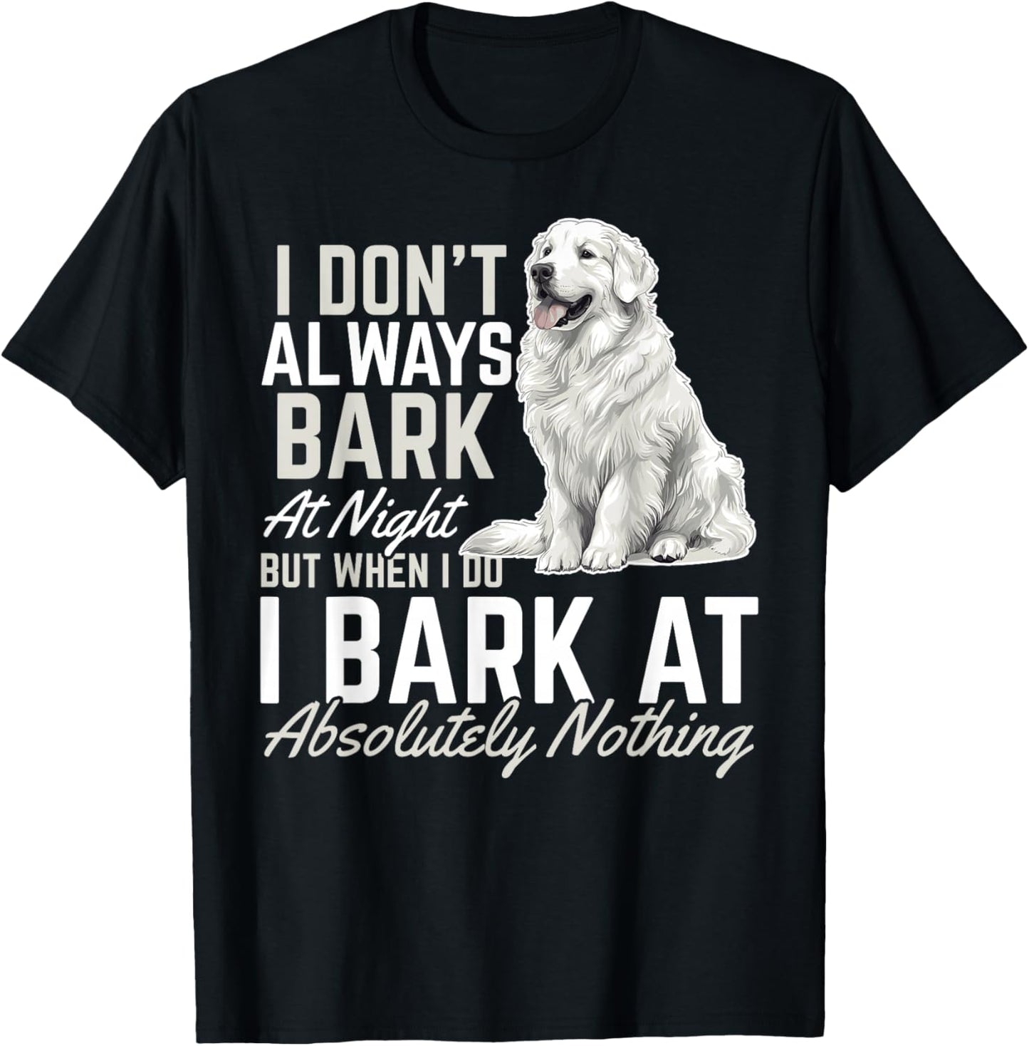 Great Pyrenees Dog Owner T-Shirt - T-Shirt | Black