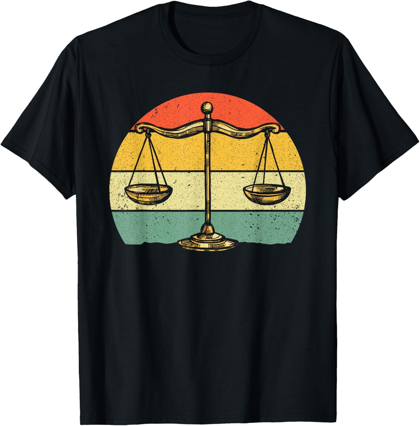 Funny Lawyer Design Women Paralegal Attorney Lovers T-Shirt - T-Shirt | Black