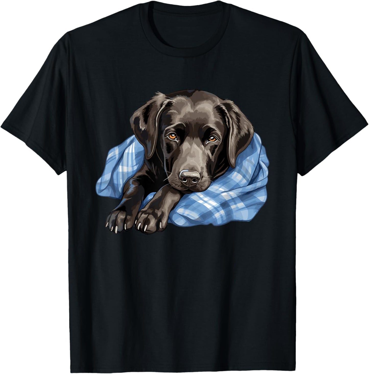 Süßer Hund Offizielles Schlafshirt Labrador Retriever Hunde T-Shirt - T-Shirt | Black