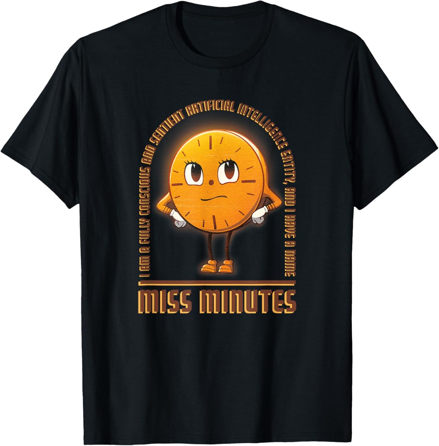 Marvel Studios Loki Season 2 TVA Miss Minutes I Have a Name T-Shirt - T-Shirt | Black