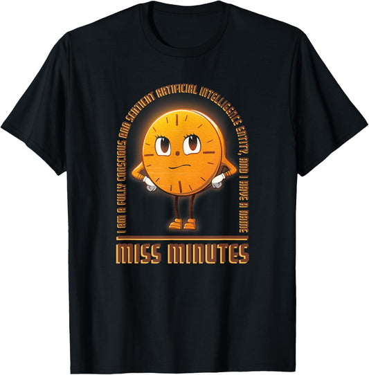 Marvel Studios Loki Season 2 TVA Miss Minutes I Have a Name T-Shirt - T-Shirt | Black