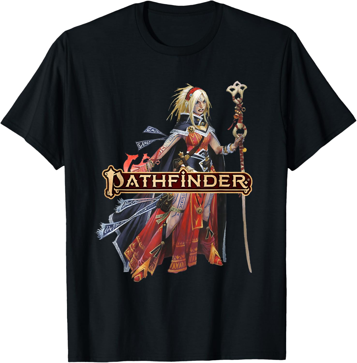 Pathfinder: Seoni the Sorcerer T-Shirt - T-Shirt | Black