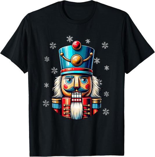 Christmas Nutcracker Men Women Nutcrackers Xmas T-Shirt - T-Shirt | Black