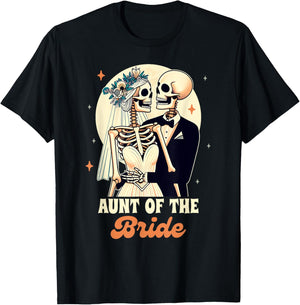Auntie Of The Bride Wedding Rehearsal Aunt Of The Bride T-Shirt - T-Shirt | Black