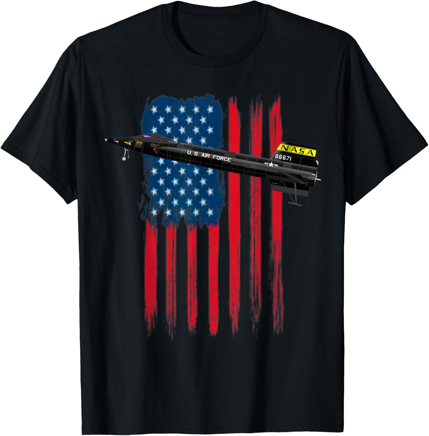 The North American X-15. Air Force aviation at its best. T-Shirt - T-Shirt | Black