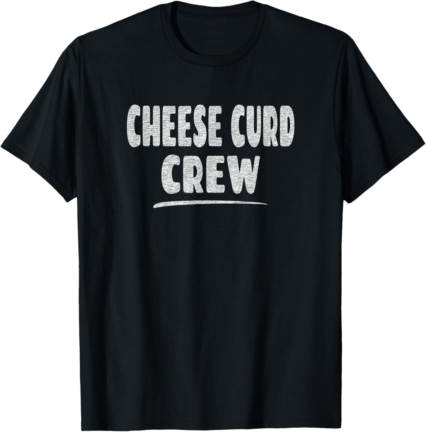 Cheese Curd Crew T-Shirt - T-Shirt | Black