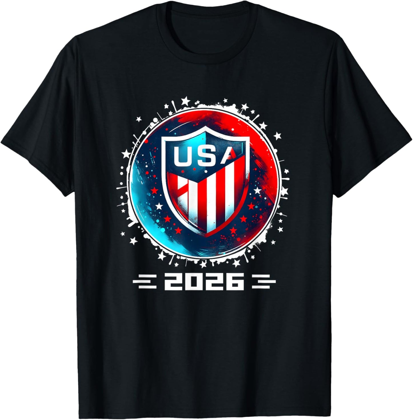 USA 2026 Go United States Sport USA Team 2026 USA T-Shirt - T-Shirt | Black