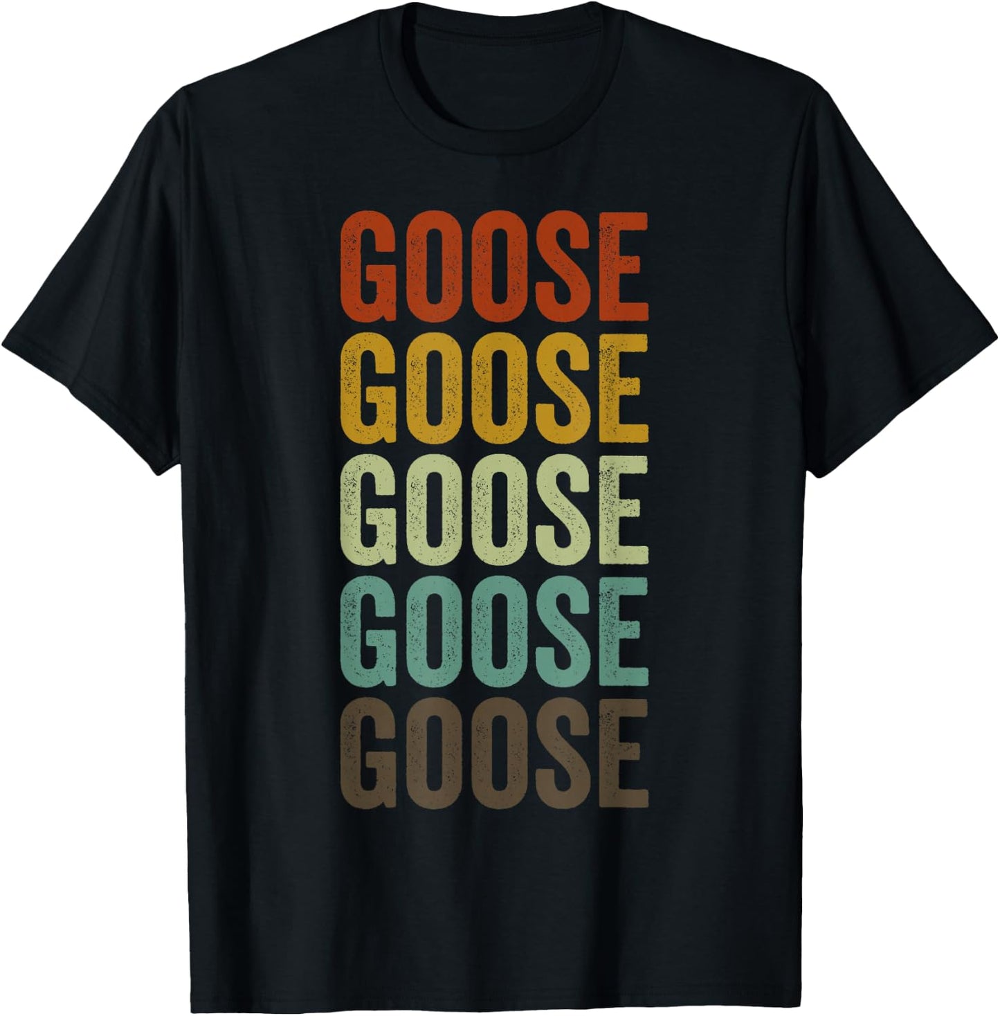 Goose Retro T-Shirt - T-Shirt | Black
