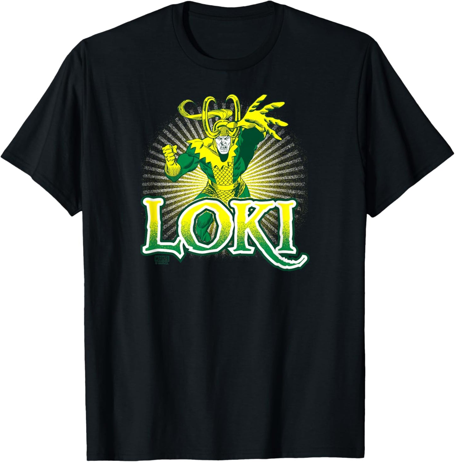 Marvel - Loki Logo T-Shirt - T-Shirt | Black