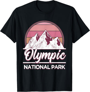 Olympic National Park T-Shirt - T-Shirt | Black