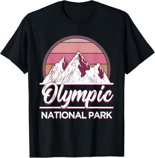 Olympic National Park T-Shirt - T-Shirt | Black