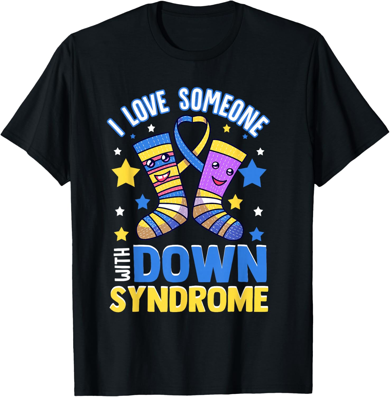Down Syndrome T-Shirt - T-Shirt | Black