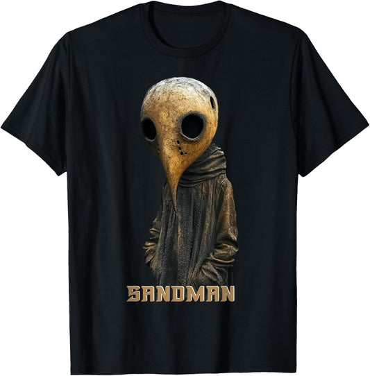Sandman Mask Lord of Dreams Halloween Morpheus Comic Con T-Shirt - T-Shirt | Black