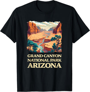 Grand Canyon T-Shirt - T-Shirt | Black