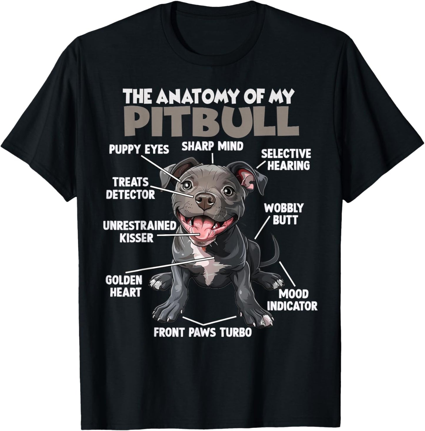 Pitbull Walk T Dog Lover Pitbull Dogs T-Shirt - T-Shirt | Black
