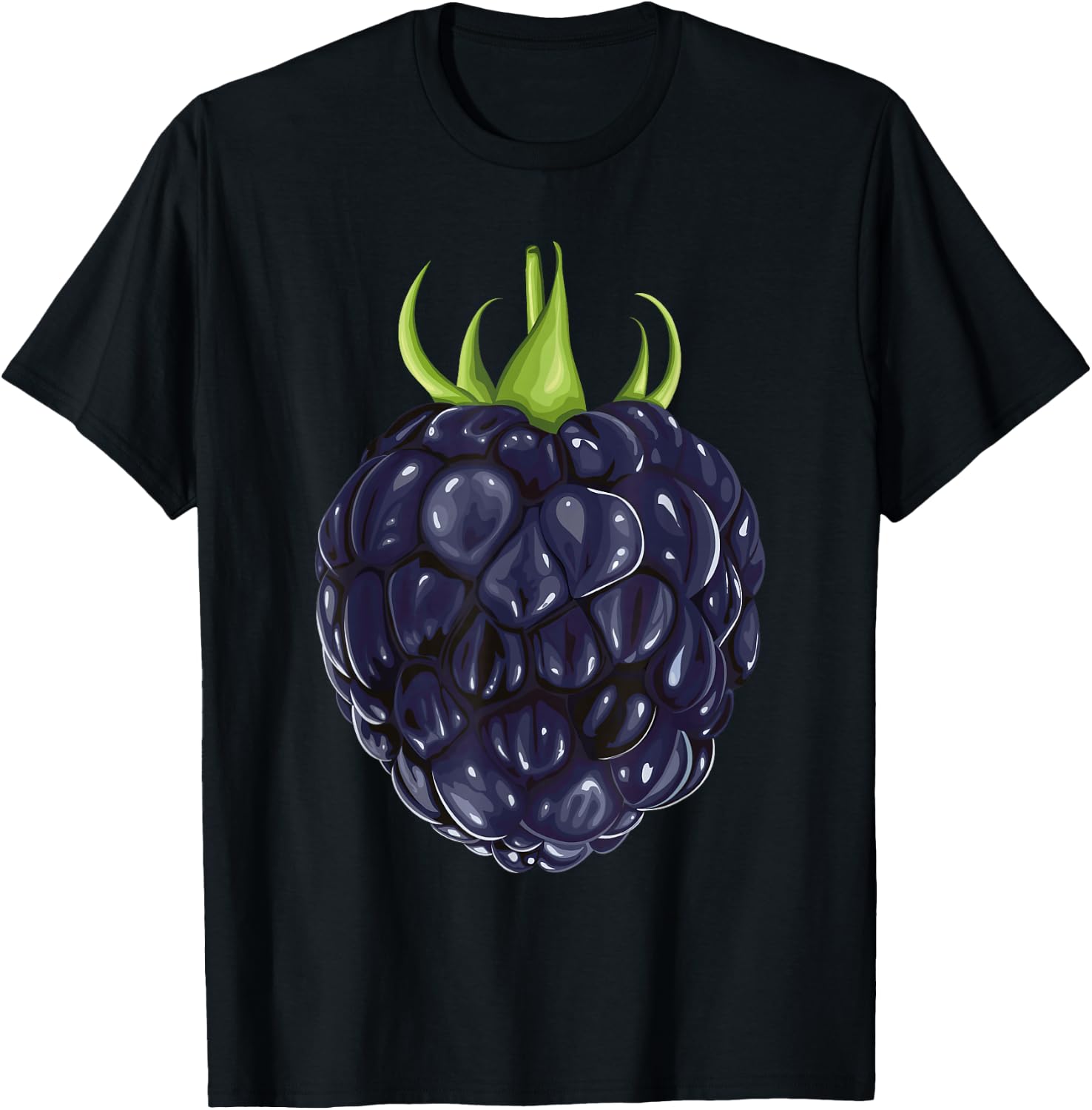 Blackberry Shirt Adult Men Women Kids Blackberry Costume T-Shirt - T-Shirt | Black