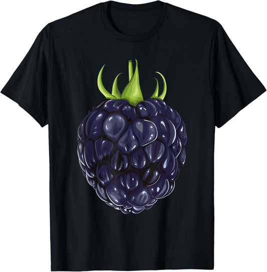 Blackberry Shirt Adult Men Women Kids Blackberry Costume T-Shirt - T-Shirt | Black