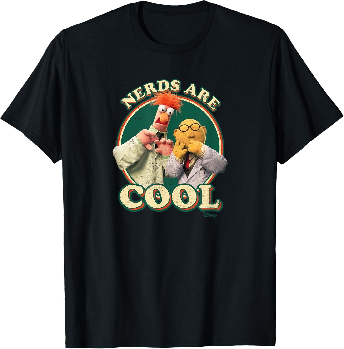 Disney - The Muppets Nerds are Cool T-Shirt - T-Shirt | Black