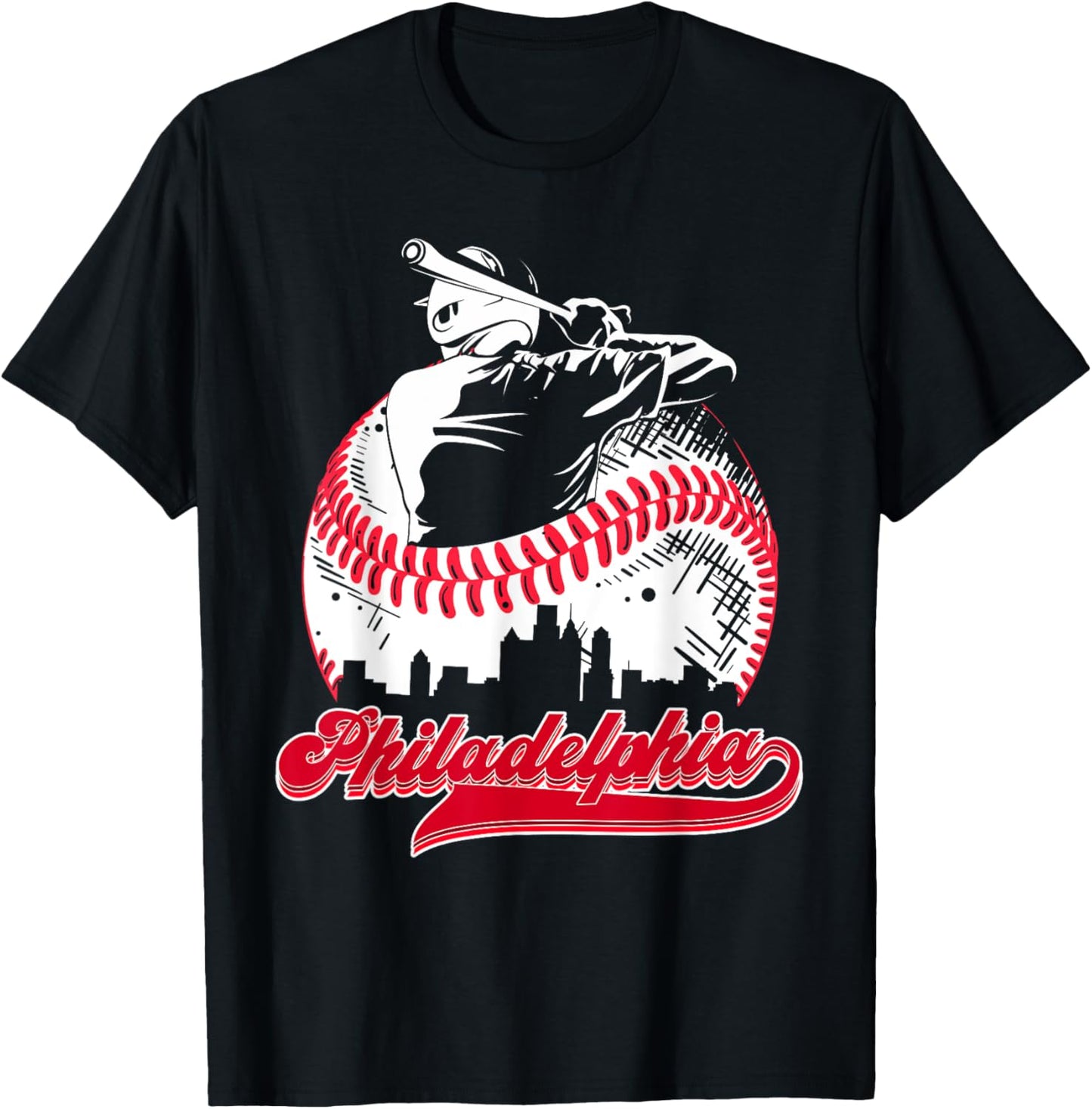 Philadelphia souvenir Graphic I am Proud of Philadelphia T-Shirt - T-Shirt | Black
