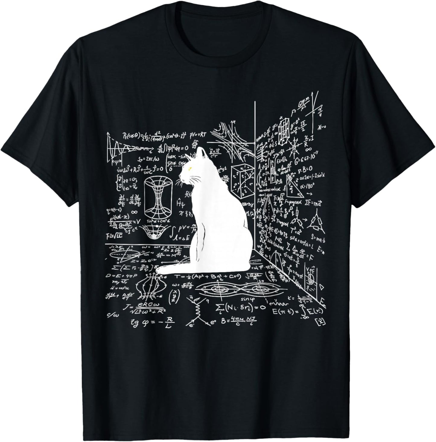 Schrodinger's Cat Inside the Box T-Shirt - T-Shirt | Black