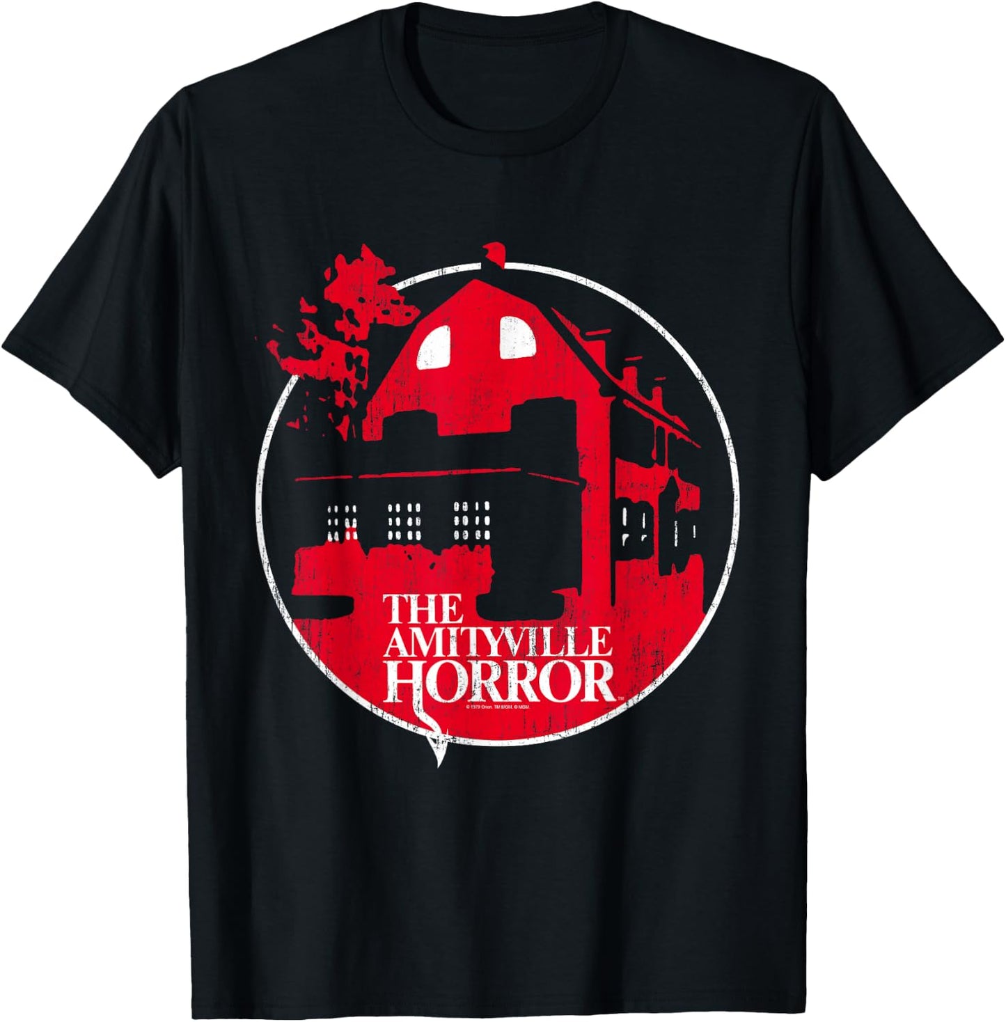 Amityville Horror Red House T-Shirt - T-Shirt | Black