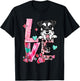 Mini Schnauzer Dog I Love My Dog Fur Baby Valentines Day T-Shirt - T-Shirt | Black