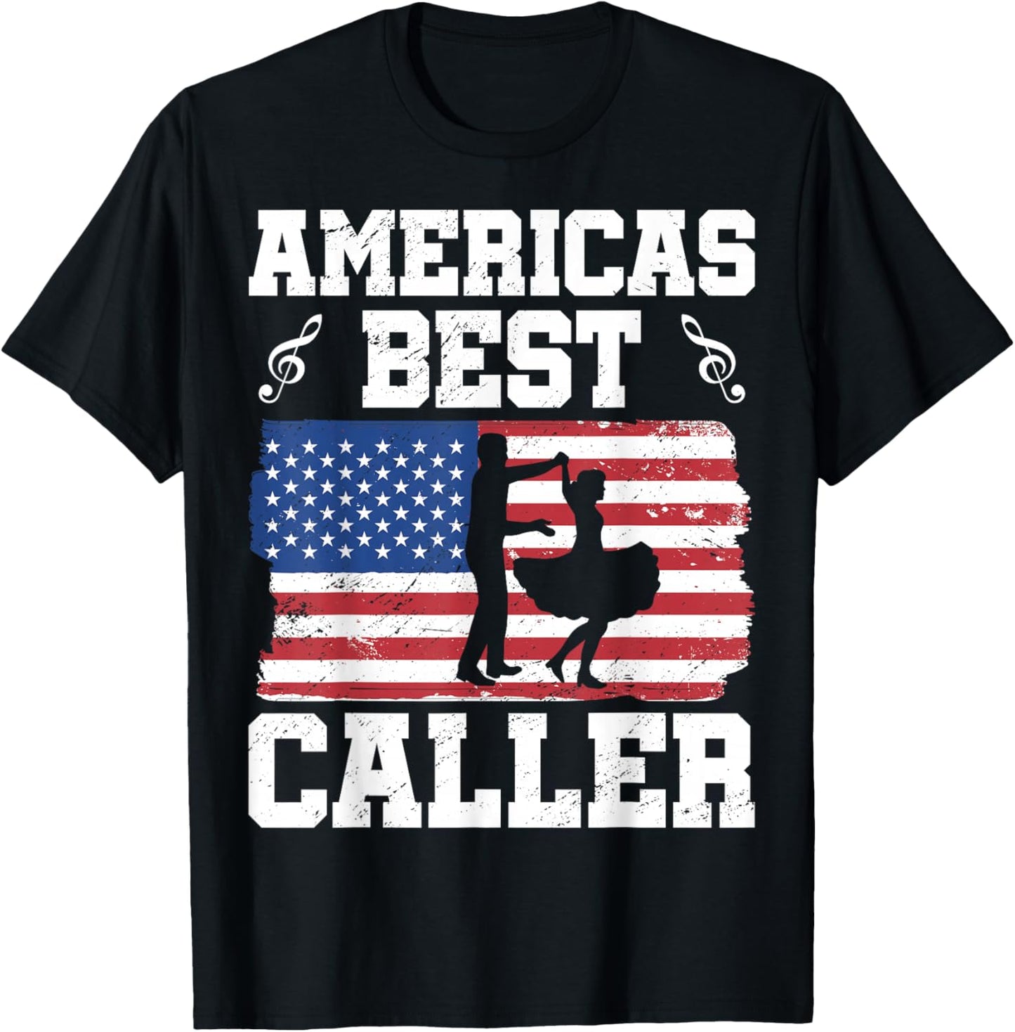 Square dancing Square dance caller T-Shirt - T-Shirt | Black