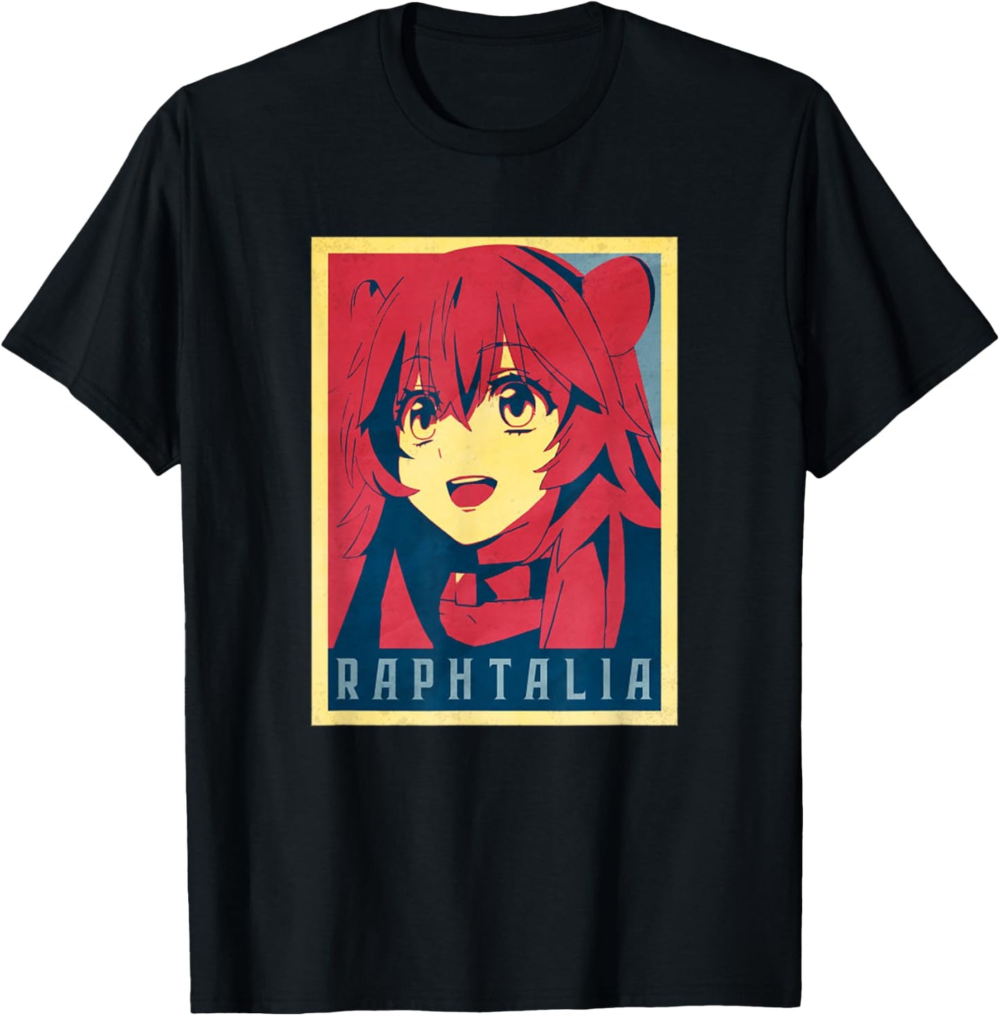 Art Rising of The Shield Anime Hero T-Shirt - T-Shirt | Black