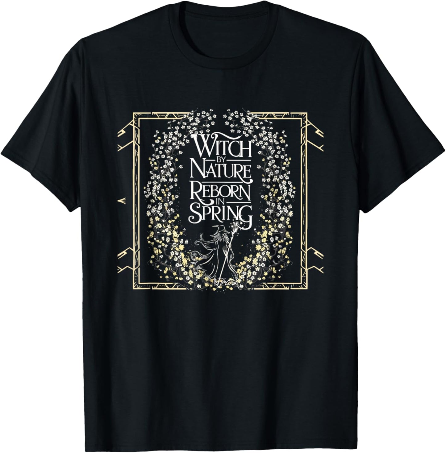 Easter Ostara Eostre Pagan Witchcraft Spring Moon T-Shirt - T-Shirt | Black