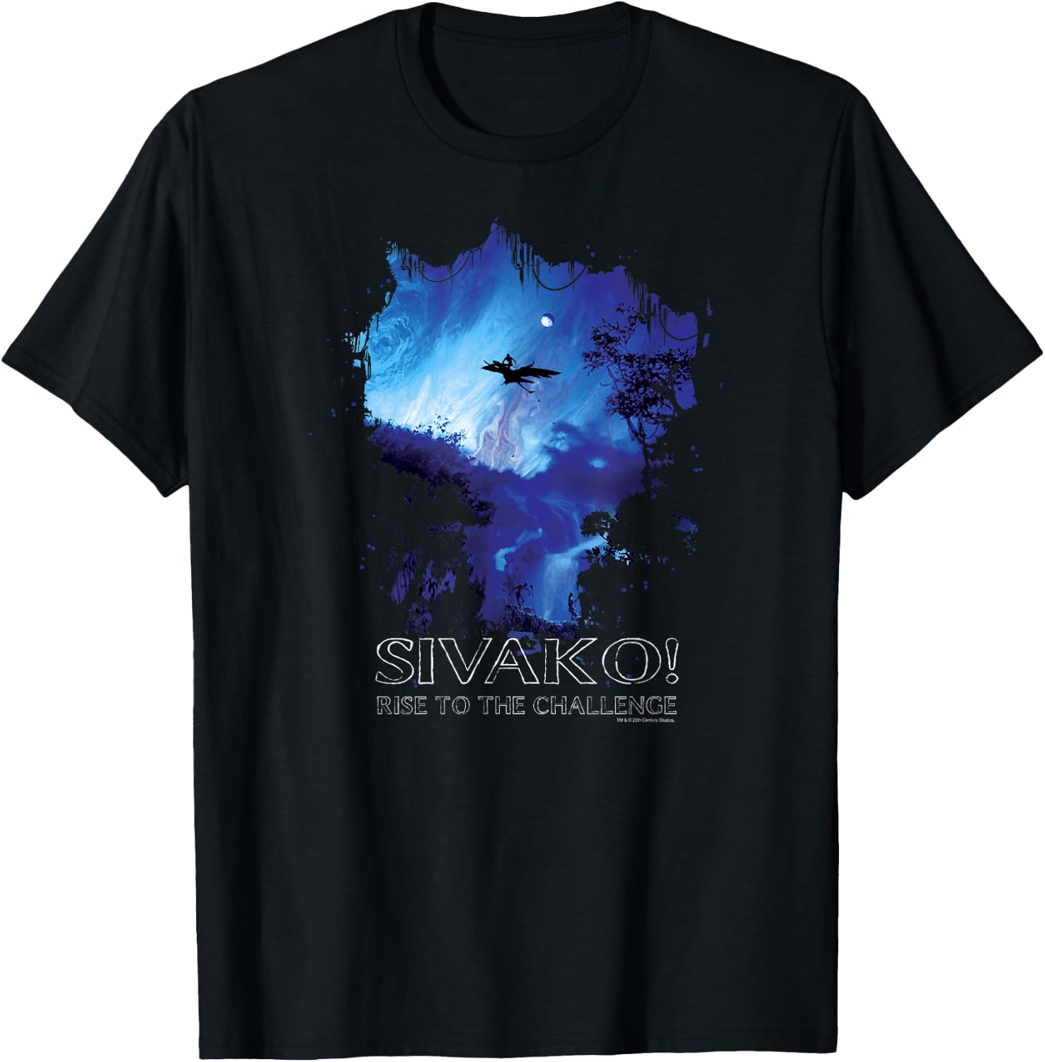 Avatar Sivako Rise To The Challenge Poster T-Shirt - T-Shirt | Black