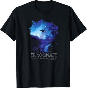 Avatar Sivako Rise To The Challenge Poster T-Shirt - T-Shirt | Black