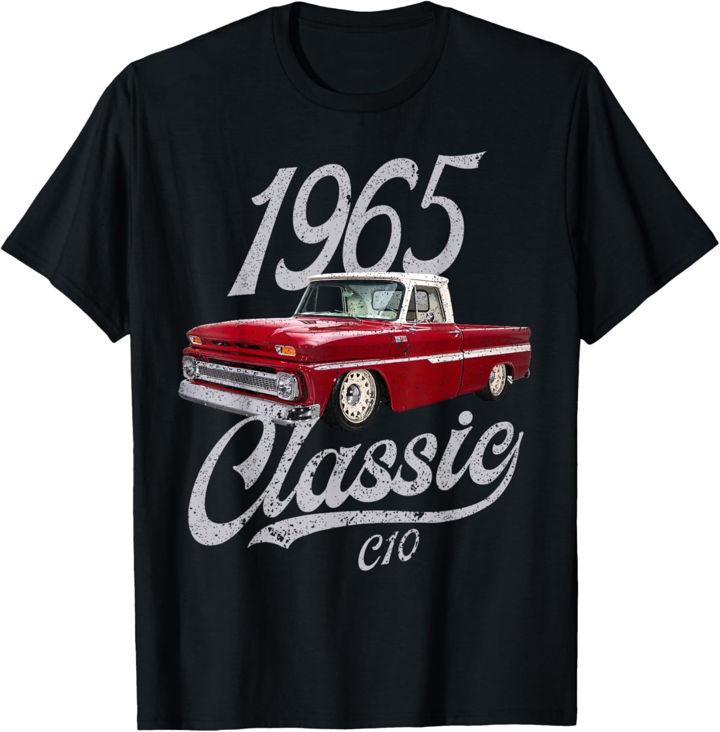 1965 65 c10 TRUCK T-Shirt - T-Shirt | Black