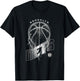 NBA Brooklyn Nets Lightning Bolt Basketball Logo T-Shirt - T-Shirt | Black