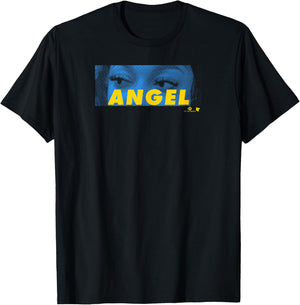 Angel Reese - Angel Eyes - Chicago Basketball T-Shirt - T-Shirt | Black