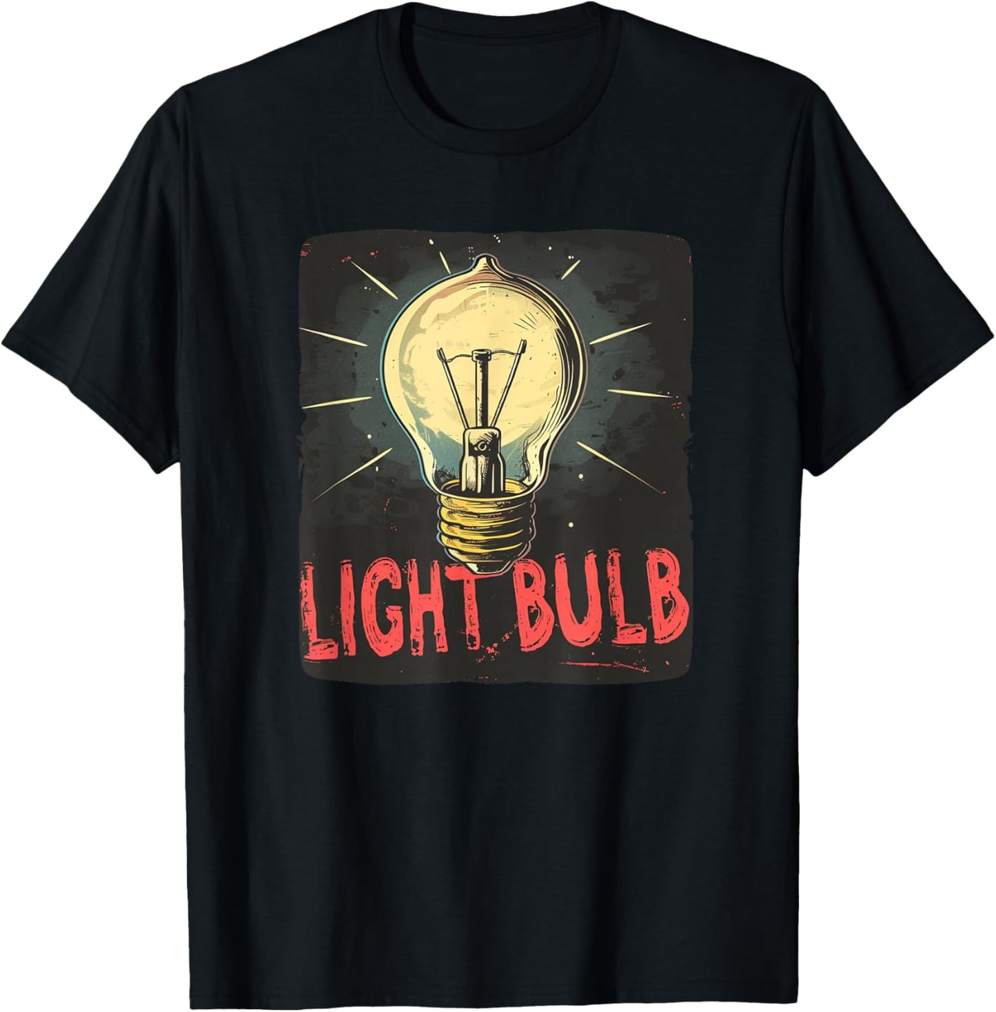 Cool light bulb Costume for Kids and Adults T-Shirt - T-Shirt | Black