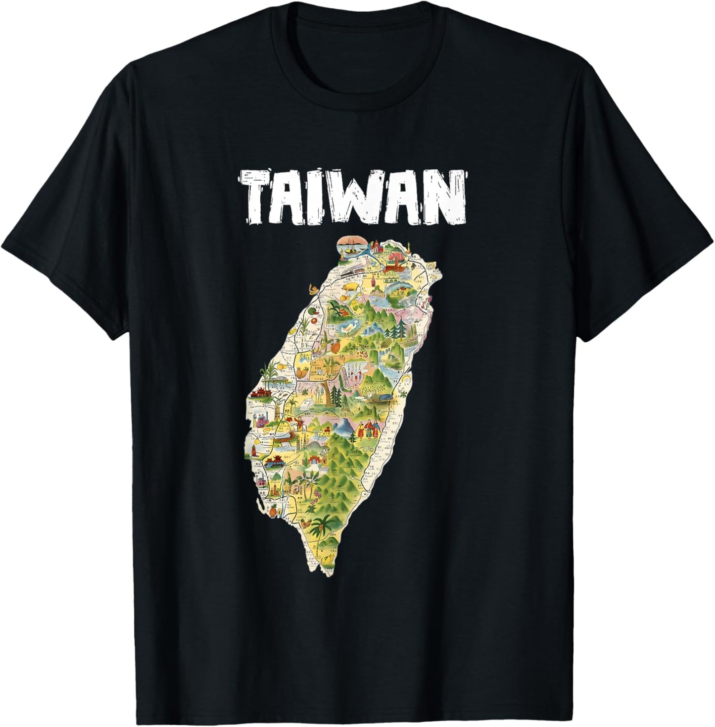 Taiwan Flag, Taiwanese Flag, Taiwan Girls T-Shirt - T-Shirt | Black