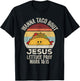 Vintage Retro Wanna Taco Bout Jesus Funny Taco Christian T-Shirt - T-Shirt | Black
